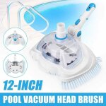 Aspirateur de piscine outil de nettoyage et de d�sinfection t�te daspiration flottante brosse � angle ...
