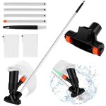 Aspirateur piscine portable aspirateur piscine hors sol facile à installer avec pôles et sacs en filet ... Aspirateur piscine portable aspirateur piscine hors sol facile à installer avec pôles et sacs en filet ...