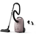 Aspirateur avec sac - suteo - eb51c1wp - puissant - compact - l�ger - rose - filtre hepa - maniabilit� ...