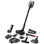 Aspirateur sans fil bosch bss825all serie 8 - blanc - collecte des poussires - batteries rechargeables ...