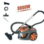 Aspirateur sans sac 3l format compact haute filtration pour tous les types de sols aspirateur traineau ...