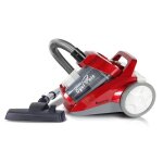 Aspirateur tra�neau sans sac turbotronic cv04 ? capacit� 4 l ? haute puissance d?aspiration ? rouge