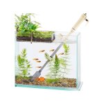 Aspirateur siphon �lectrique pour aquarium - 4 en 1 - aspiration du gravier - pompe de vidange - nettoyage ...