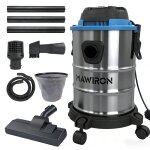 Aspirateur souilleur 20l r�servoir en acier inoxydable fonction 2 en 1 aspirateur datelier portableid�al ...