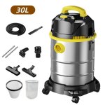 Aspirateur tra�neau sans sac - aspirateur 3000w pour tapis et sols durs - 23kpa - capacit� 30 l - aspirateur ...