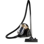 Aspirateur traineau sans sac - domo - do7297s - 700 w - 25 l - 79 db - noir / or Aspirateur traineau sans sac - domo - do7297s - 700 w - 25 l - 79 db - noir / or