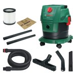 Aspirateur universel traineau bosch - pas 15 - 200 - 1200w - 30 l / s - r�servoir 15l - 200 mbar
