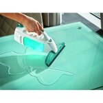 Nettoyeur pour vitre avec manche mouilleur et buse leifheit dry & clean 51016 set complet pour nettoyer ...