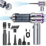 Aspirateur de voiture 3 - en - 1 puissant 25000 pa mini sans fil avec moteur sans balais 3 niveaux r�glables. ...