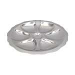 Assiette 6 hu�tres en inox