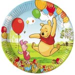 Assiette en carton disney winnie lourson