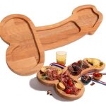 Assiette de charcuterie - bois - premium - forme longue - cadeau unique