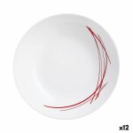 Assiette creuse arcopal domitille multicolore verre (20 cm) (12 units)