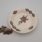 Assiette creuse sahel beige - d 24 cm