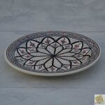 Assiette � entr�e ou dessert bakir gris - d 20 cm