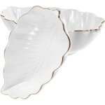 Assiettes � feuilles assiette � sushi plateaux de service plat de sauce en c�ramique bijoux