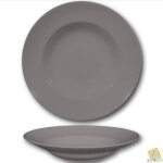Assiette  ptes gris - d 30 cm - napoli