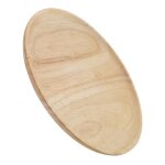 Assiette  pizza - fa001 - bois dhva - rond 18x18 cm - cologique - lgante
