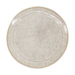 Assiette plate 26cm calobra cr�me la mediterr�nea - 6 pi�ces