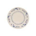 Assiette plate appoline bleue 27 cm (lot de 6) - table passion