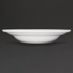 Assiettes � potage - olympia - athena - porcelaine - 228 mm - lot de 6