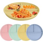 Assiettes de r�gime - non sp�cifi� - lot de 4 - incassables - r�utilisables - 224 cm