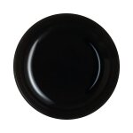Assiette soup pho - luminarc - friends time experience - 17 cm - verre tremp - noir