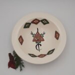 Assiette tebsi sahel beige - d 23 cm