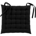 Coussin de chaise twily 38x38cm noir