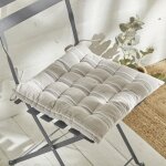 Assise matelasse - today - charme - imprim berenice - 40 x 40 cm