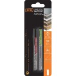 Lames de scie sauteuse peugeot - assortiment 2 - accroche facile