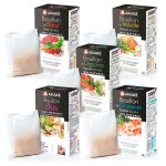 Assortiment premium de 5 bouillons ariaké - 5 boîtes de 5 sachets de 33cl Assortiment premium de 5 bouillons ariaké - 5 boîtes de 5 sachets de 33cl