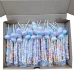 Assortiment de bonbons colliers et sucettes dextrose - 60 pices - confiseries rtro