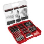 Einhell x - case coffret de 95 embouts et de forets