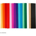 Papier crpon - multicolore - 50 cm x 25 m - 15 feuilles - activits manuelles - dcoration