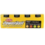Assortiment de p�tes � truite berkley powerbait trout bait -