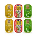 Assortiment de sardines du portugal - 6 botes de 120g
