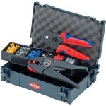 Knipex 97 90 10 pince à sertir pour embouts de câble 0. 08 à 10 mm² pince à dénuder incluse avec assortiment ... Knipex 97 90 10 pince à sertir pour embouts de câble 0. 08 à 10 mm² pince à dénuder incluse avec assortiment ...