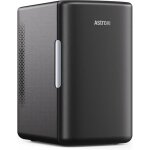 Astroai mini frigo de chambre 6lmini frigo 8 canettes 330mlfonction chaud / froidnoir
