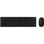 Clavier et souris sans fil asus w5000 - azerty - noir - interrupteurs  dme en caoutchouc