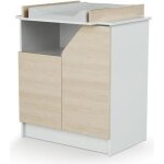 At4 commode carnaval - bouleau