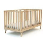 At4 - lit b�b� �volutif en bois kasa 70 x 140 cm h�tre verni - taille unique