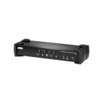 Switch kvm - aten - cs1924 - 4 ports - displayport 4k - usb 3. 0 - audio