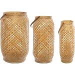 Set de 3 lanternes noor en bambou - atmosphera cr�ateur dint�rieur