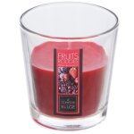 Bougie parfume fruits rouges 90g - atmosphera createur dinterieur
