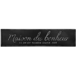 Plaque citation murale 78x18cm - atmosphera cr�ateur dint�rieur