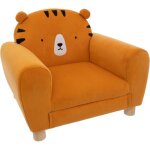 Atmosphera - fauteuil enfant tigre pour chambre denfant h 43 cm