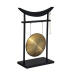 Gong toa h. 695cm m�tal et bois - atmosphera createur dinterieur