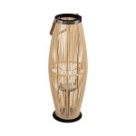 Lanterne fit bambou h72cm - atmosphera cr�ateur dint�rieur
