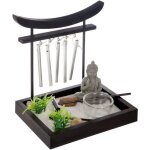Jardin zen diya 15x12cm bois - atmosphera createur dinterieur